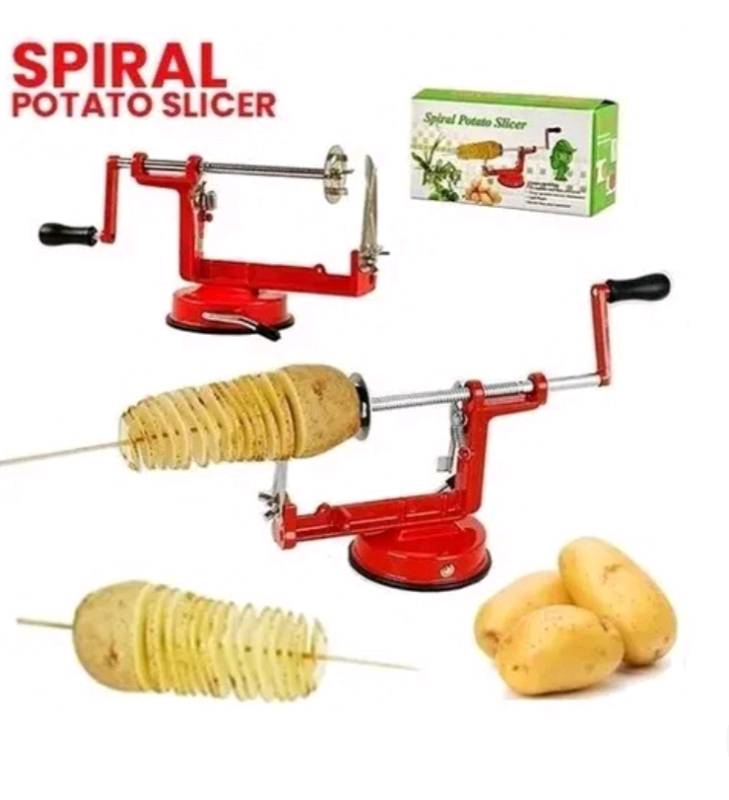 Maquina Papas Fritas Espiral Acero Inoxidable Espiropapas