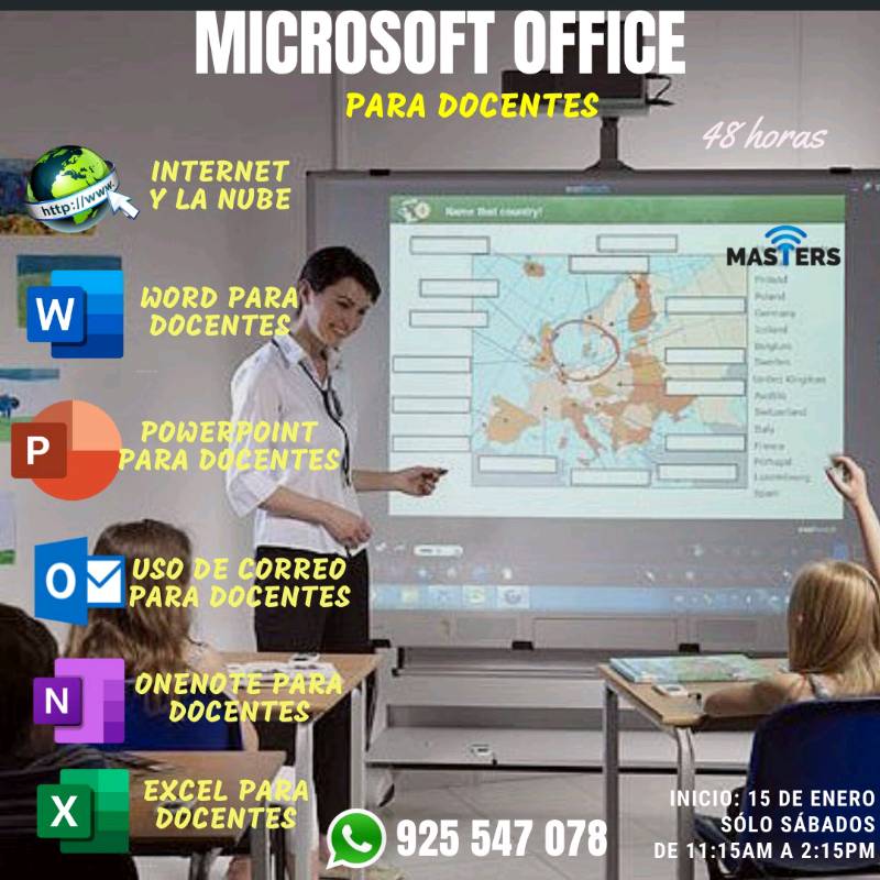 Microsoft Office para Docentes en Lima