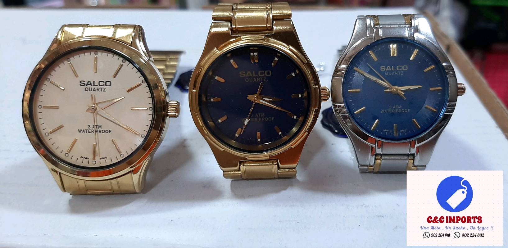 salco quartz 3 atm waterproof
