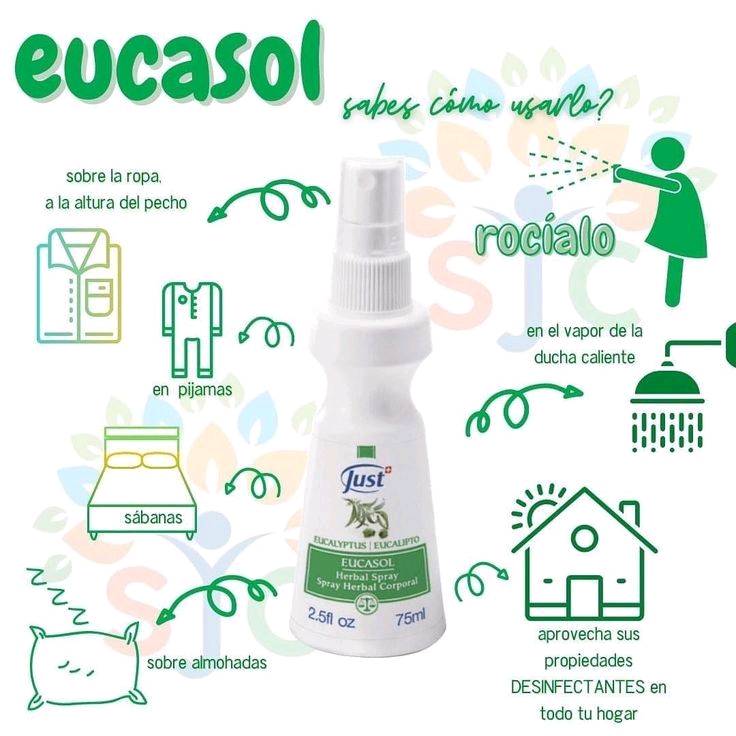 Eucasol - Spray de Eucalipto ✓ - HB STORE PERU