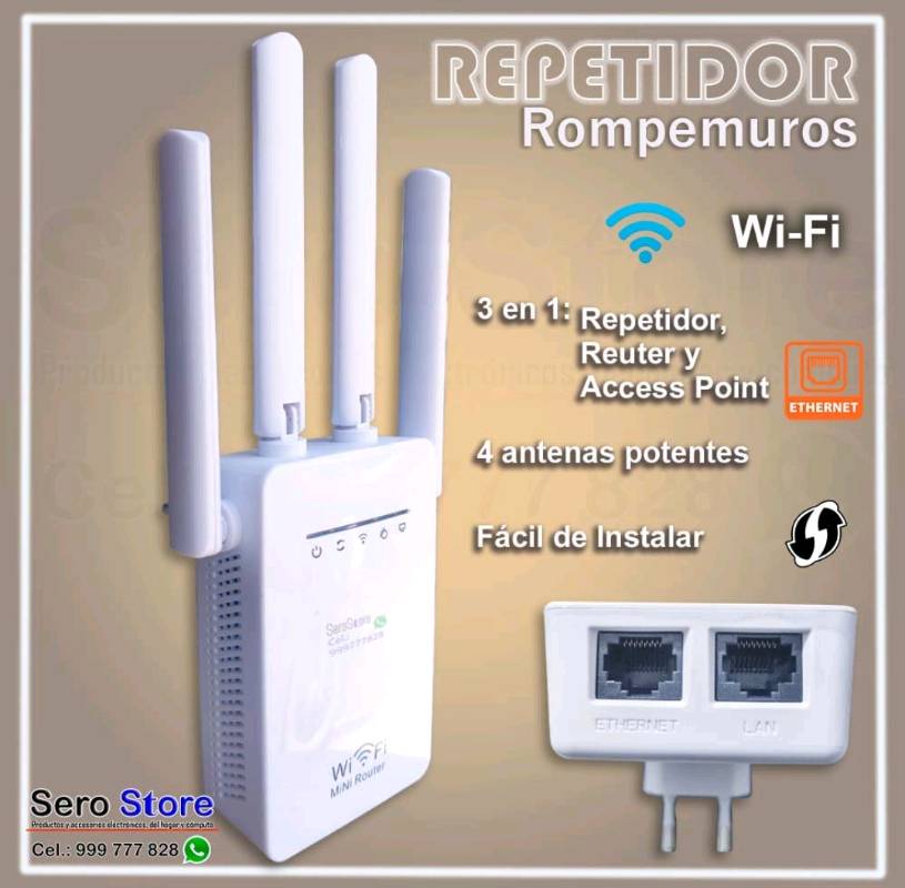 ▷ Repetidores WiFi Exterior - Silíceo Tienda