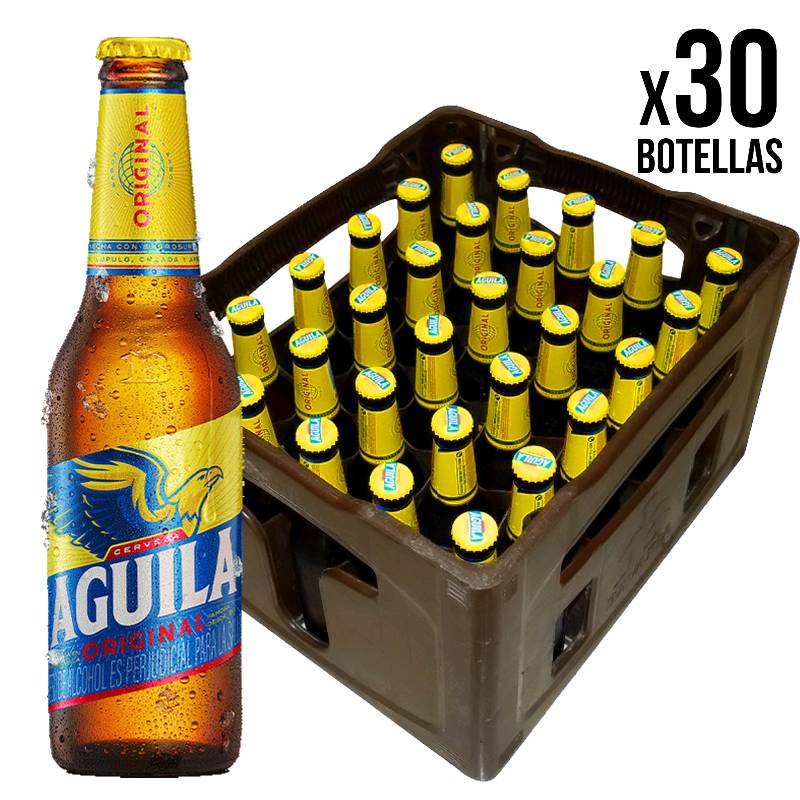 Canasta aguila original fría en Bogota