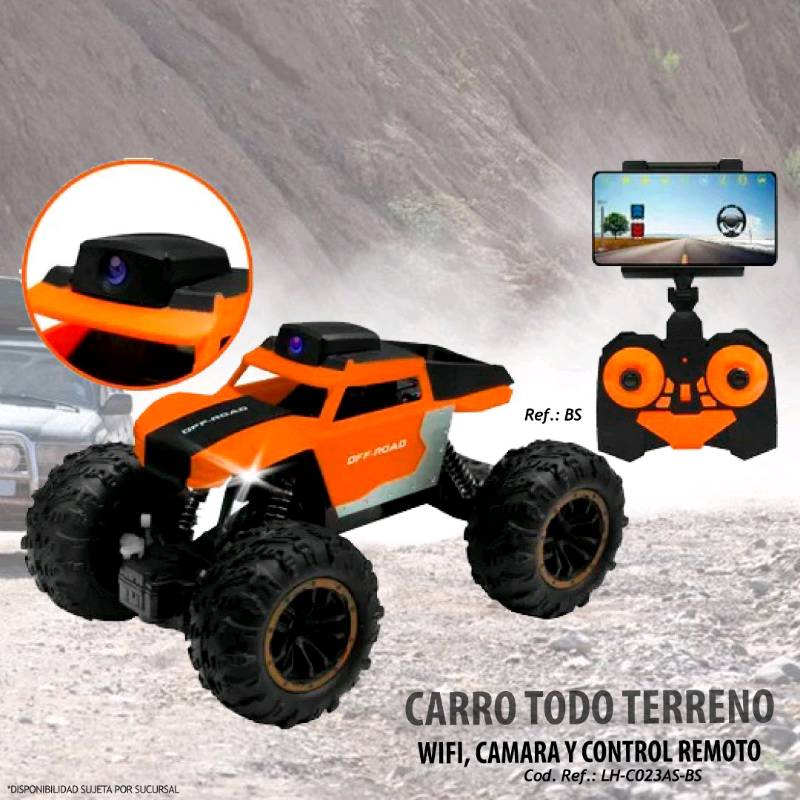 Carro todo terreno wifi camara y control remoto en Guayaquil