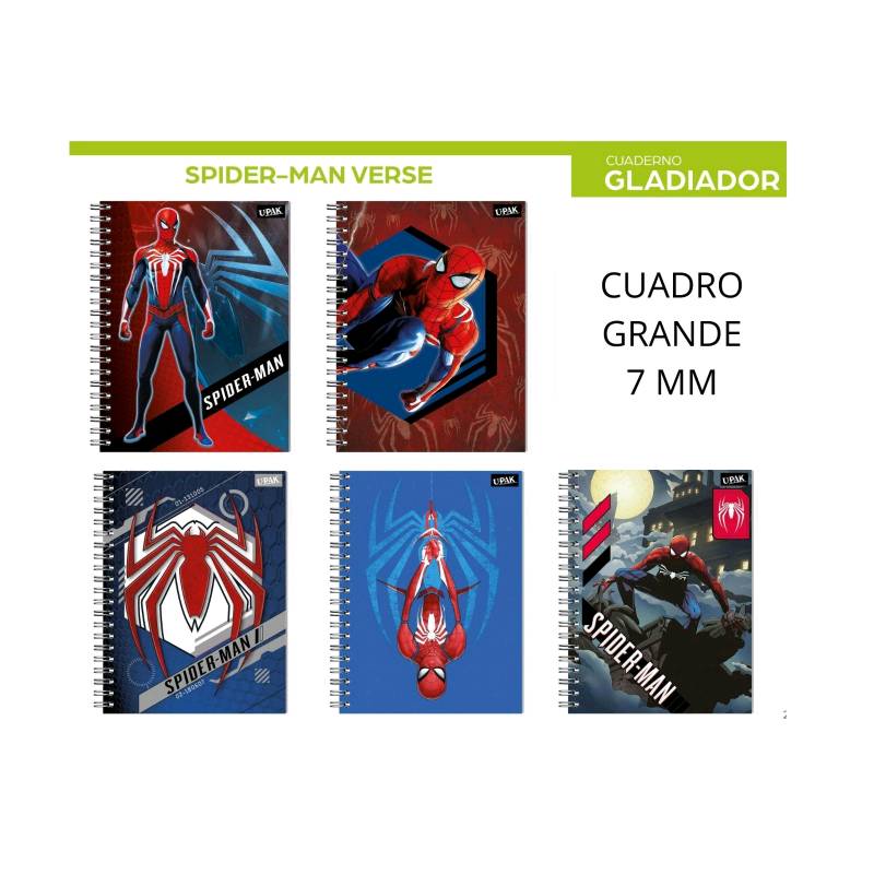 748284 Cuaderno Spiderman verse cuadro 7mm