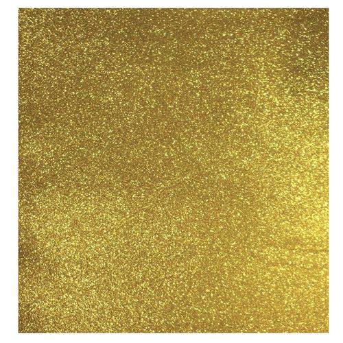 100028 Foamy carta diamantado c/10 Oro claro