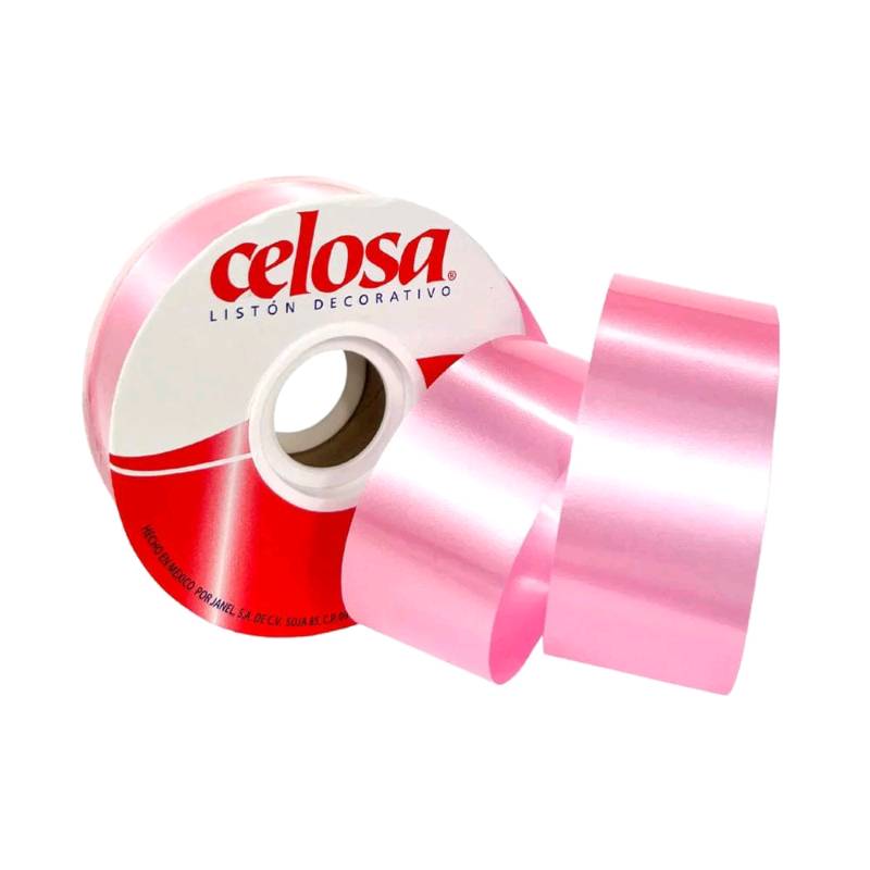 501872 Listón Janel num.9 con 50m Rosa