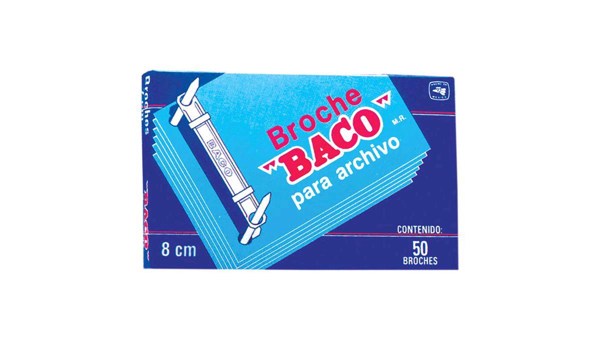 913033 Broche baco 8cm con 50