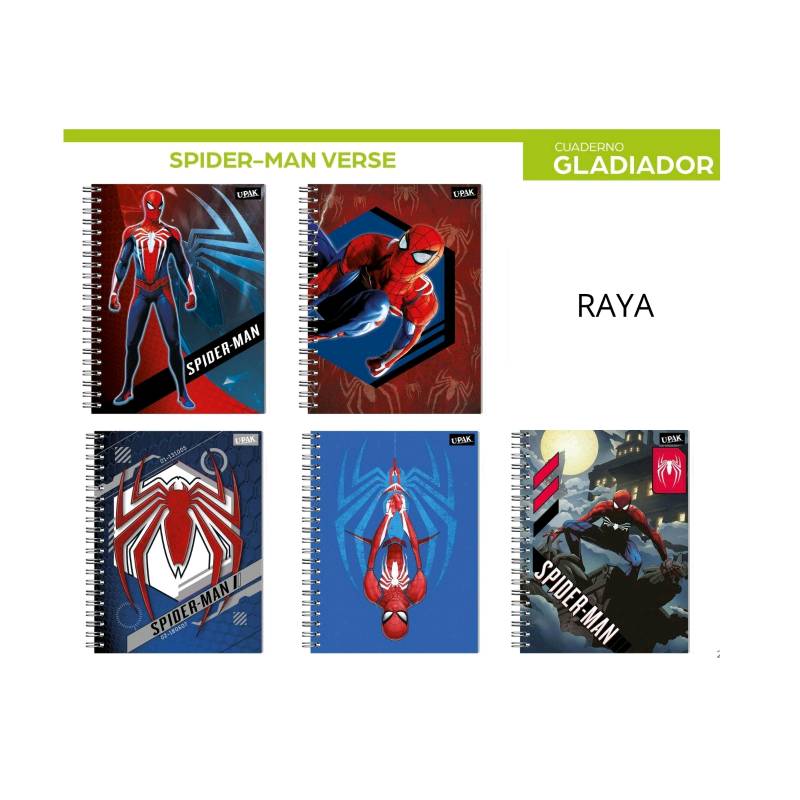 748390 Cuaderno Spiderman verse Raya