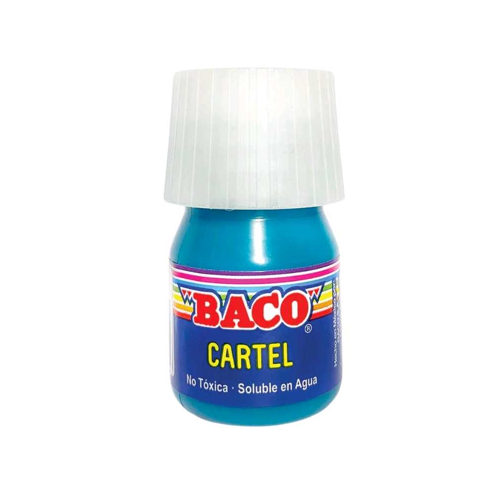 997187 pintura cartel 20ml azul turqueza con 5