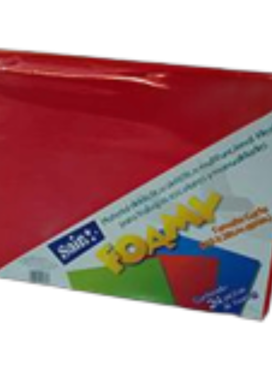 240002 Foamy carta c/24 Rojo Bandera