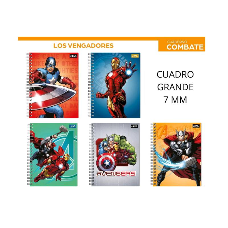 748543 Cuaderno vengadores Cuadro 7mm