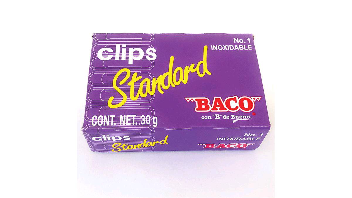912302 Clips baco #1 30gr