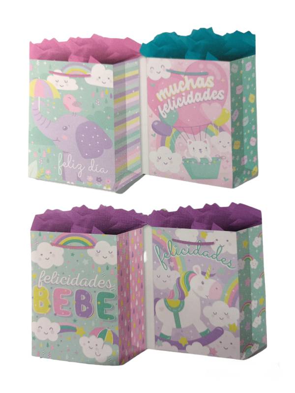 021795 Bolsa Ch Baby pastel con 12