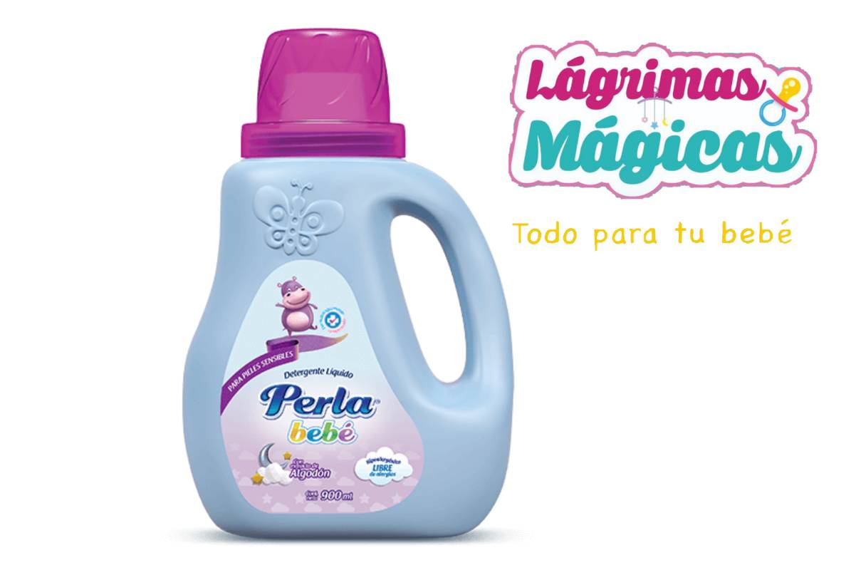Detergente Líquido Para Bebe Perla 900 Ml 