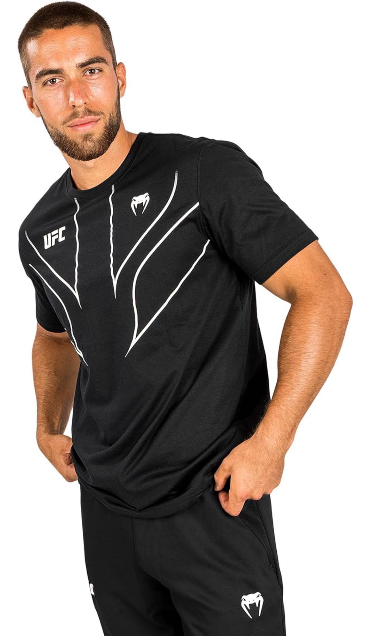 T-shirt Fight nigth  ufc black 