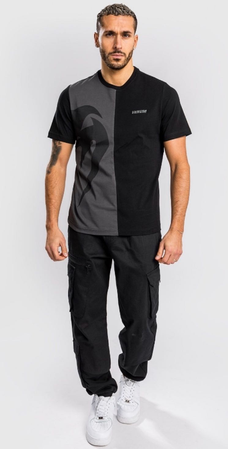 T- shirt giant split  VENUM black/grey 