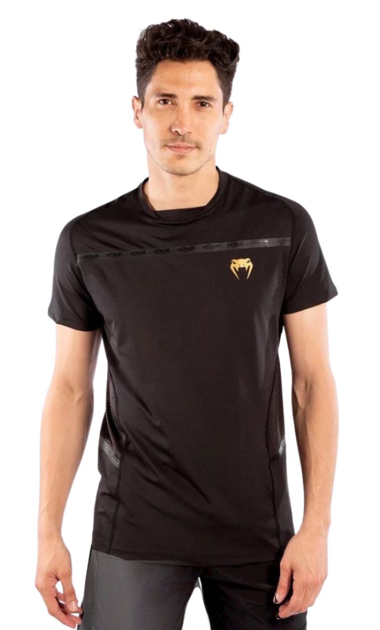 T-shirt Venum Dry shirt dry black gold 