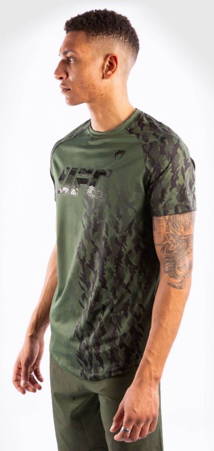 T-shirt Venum comprensión ufc kaki