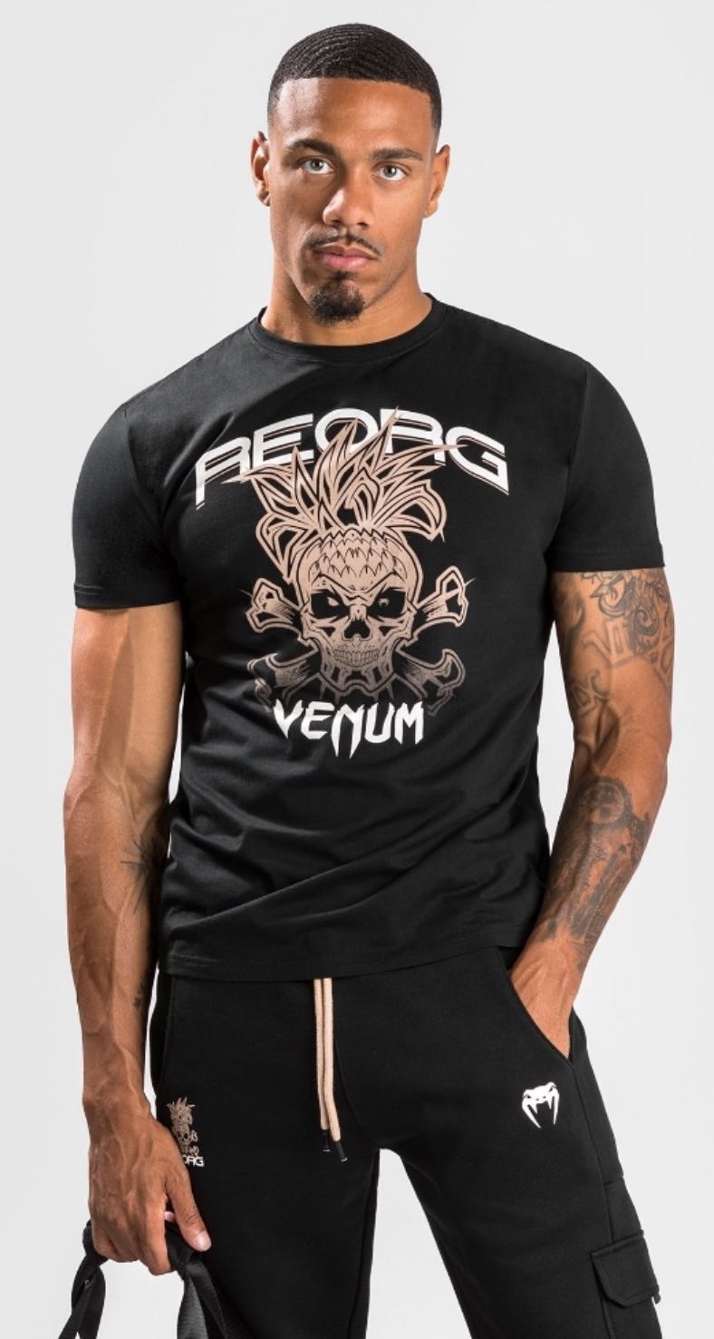 T- shirt REORG VENUM BLACK-Sand 