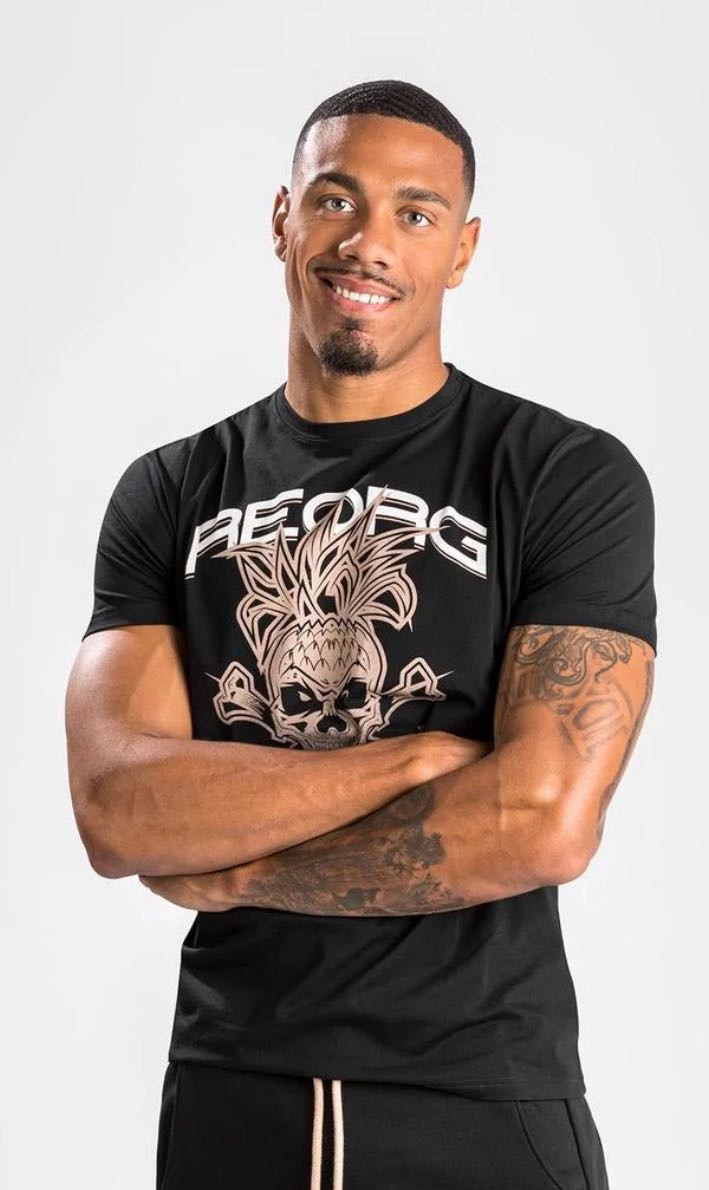 T- shirt REORG VENUM BLACK-Sand 
