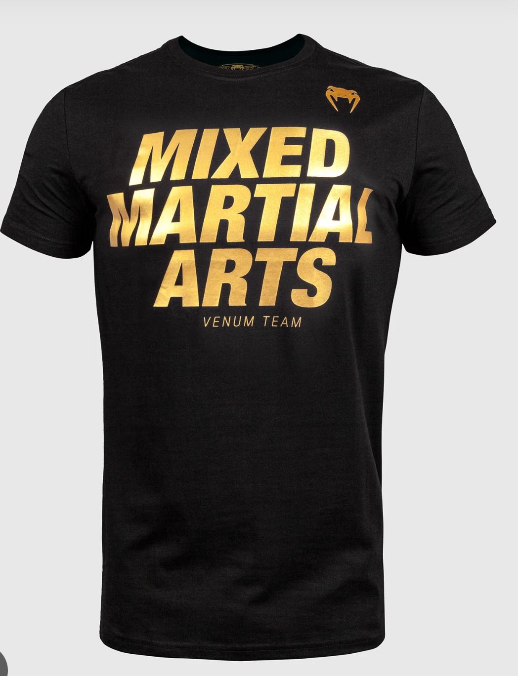 T-shirt MMA Venum black/gold