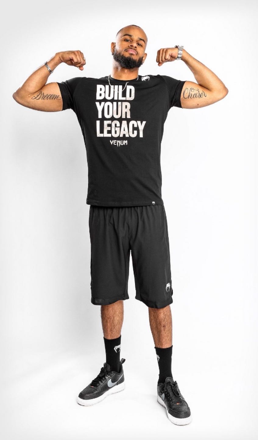 T- shirt LEGACY VENUM BLACK/white 