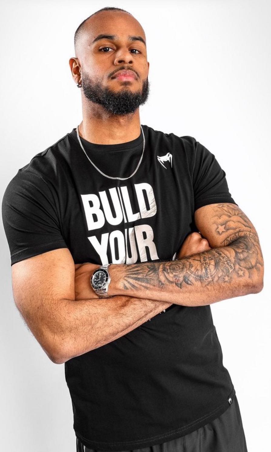 T- shirt LEGACY VENUM BLACK/white 