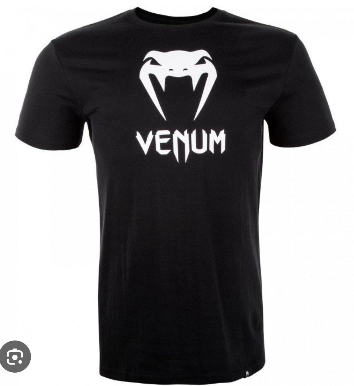 T-shirt Venum clásico black white 