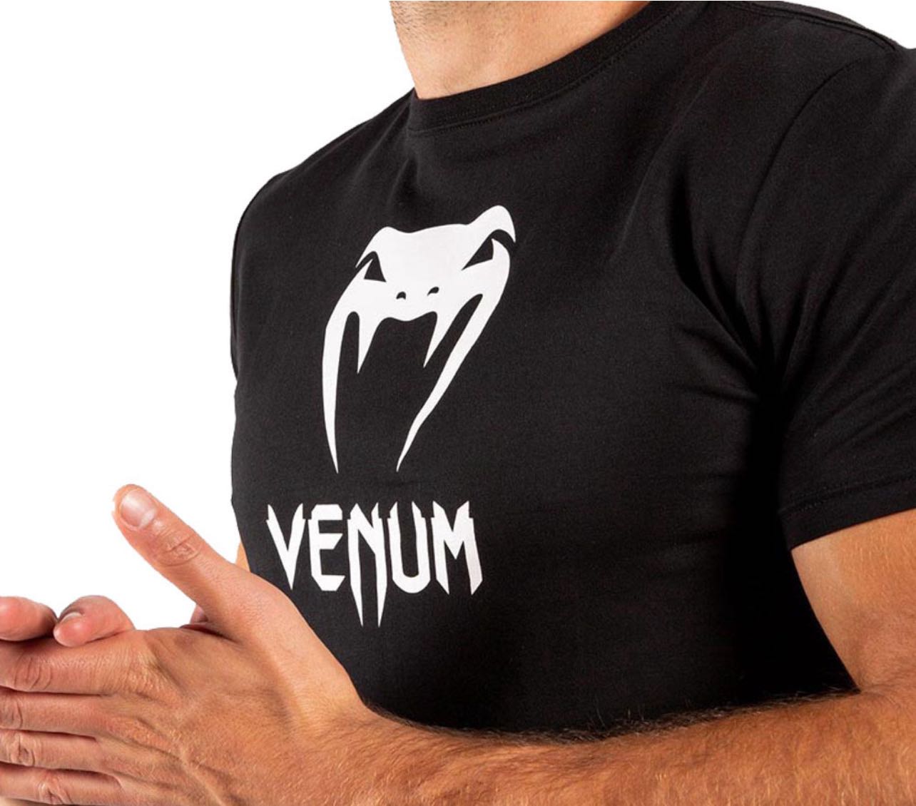 T-shirt Venum clásico black white 
