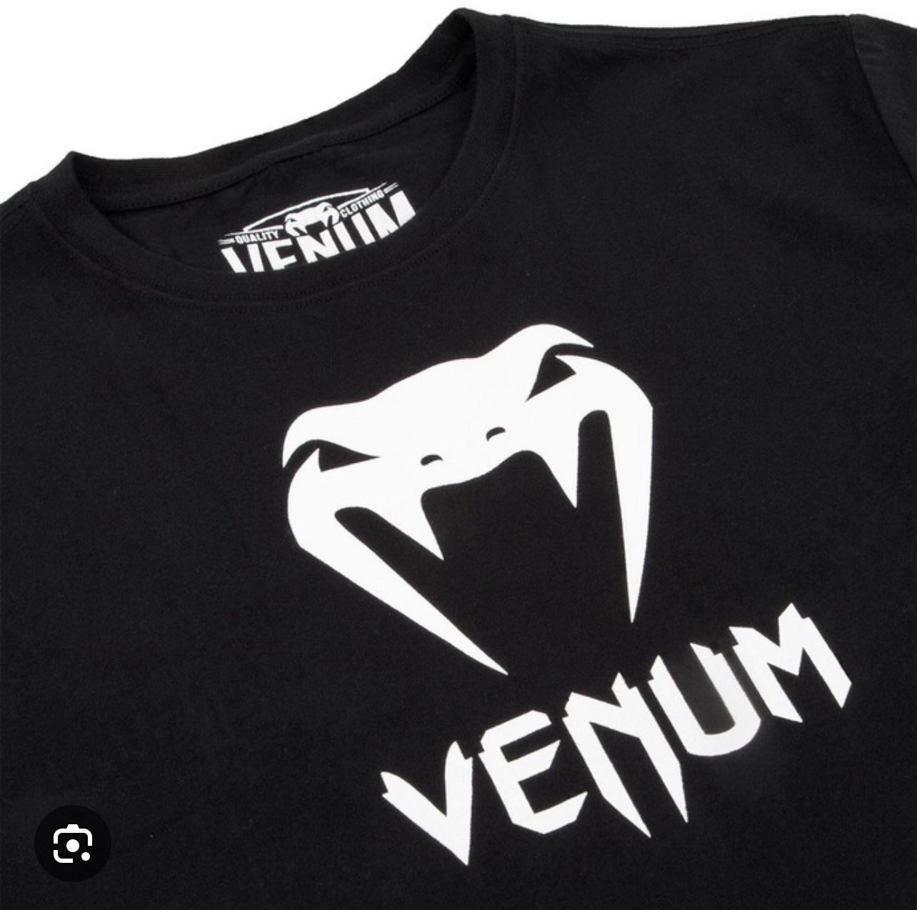 T-shirt Venum clásico black white 