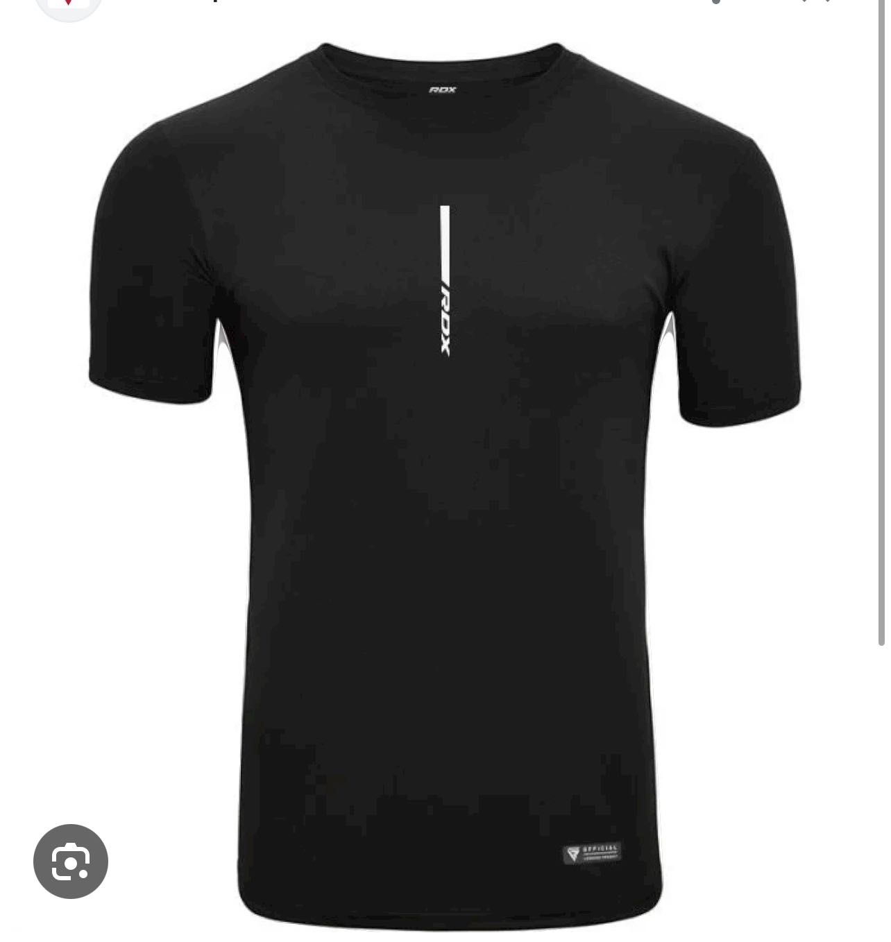 T-shirt RDX BLACK-BLACK 