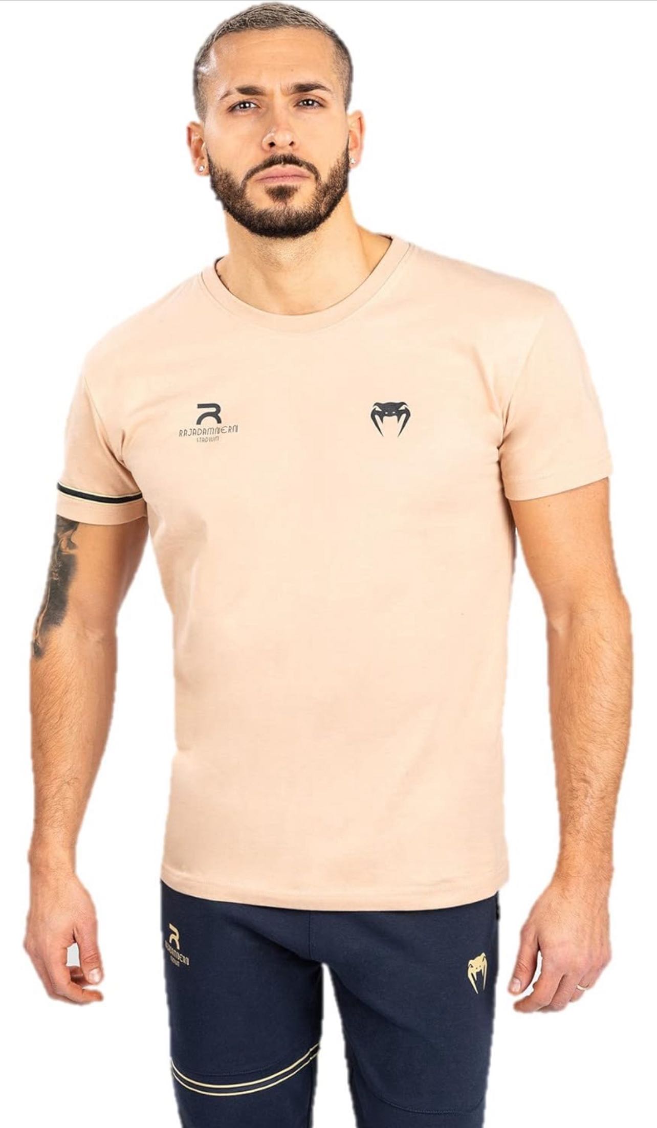 T-shirt rajadame VENUM  sand