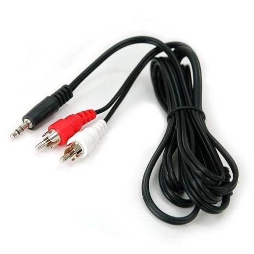 Cable Audio Plus 3.5mm Plug A Rca 1.5m en Maracay
