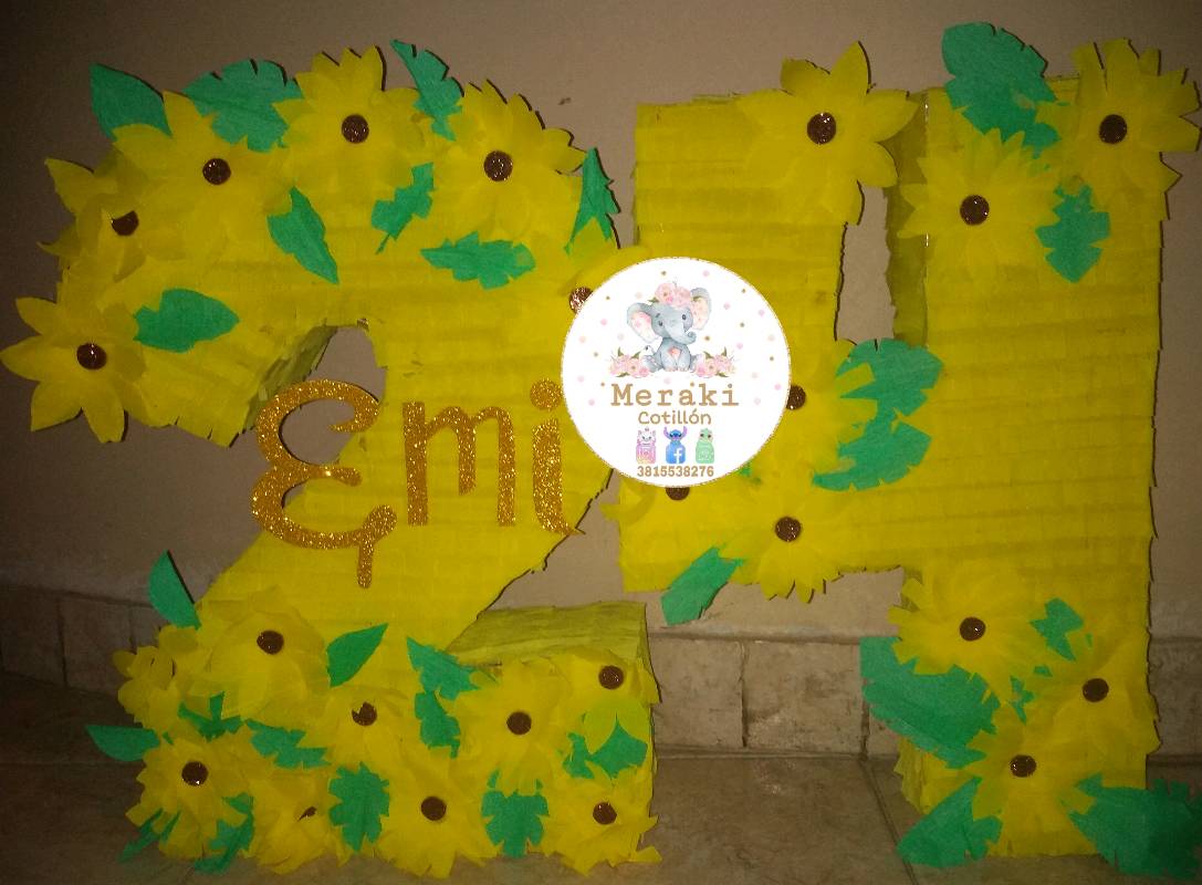 Piñatas girasol en San Miguel de Tucuman