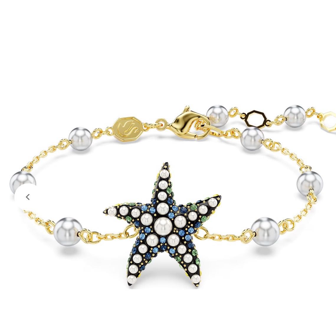 Pulsera idyllia , estrella de mar multicolor ajustable 