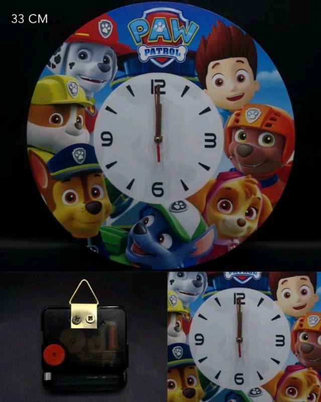 Reloj infantil de pared Monstruo, Tape Pink, Correos Market