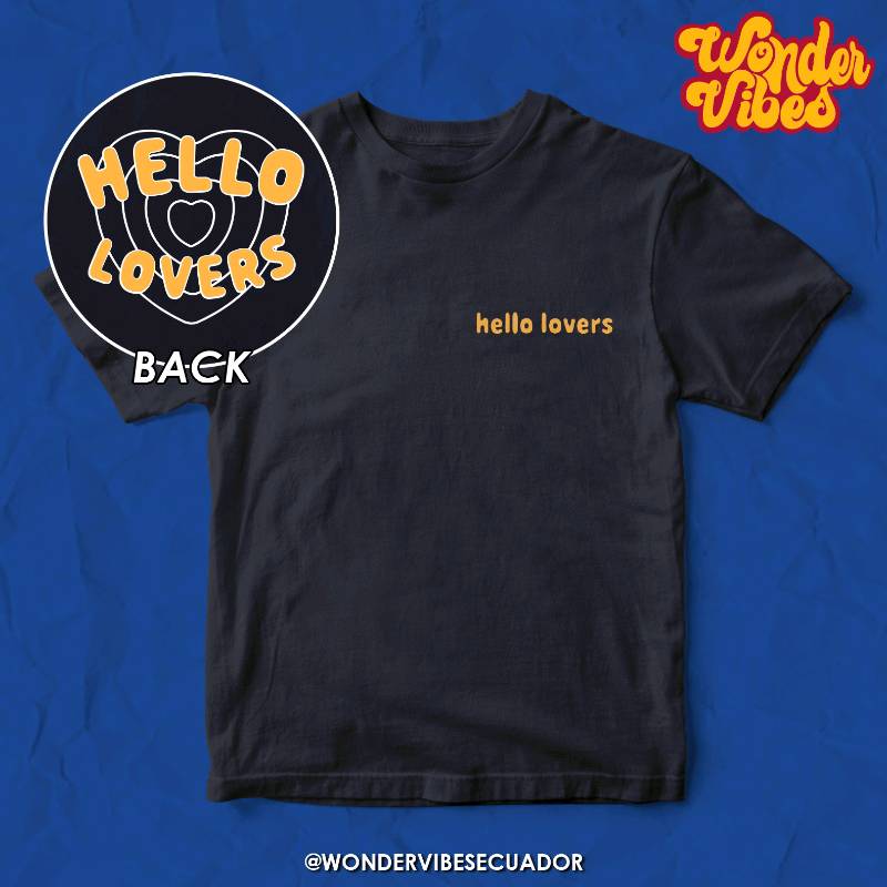 Niall Horan camiseta Hello Lovers yellow