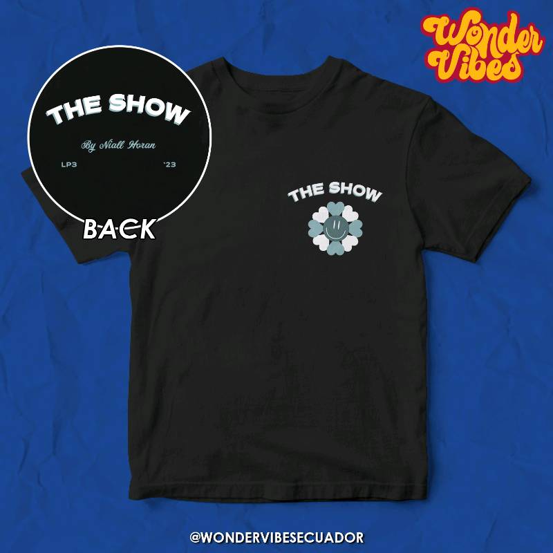 Niall Horan camiseta The Show monocromática