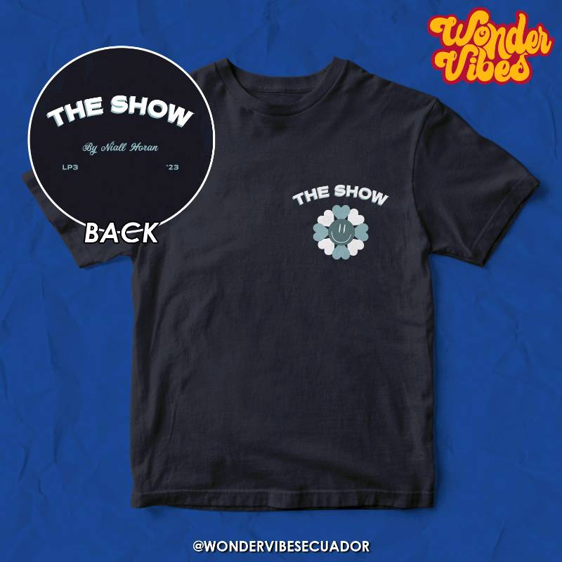 Niall Horan camiseta The Show monocromática 