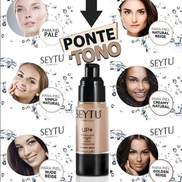 Maquillaje líquido SEYTÚ en Corrientes