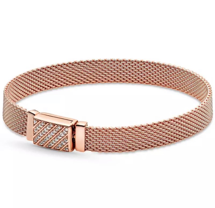 Pulsera Pandora rose gold talla 20 cm 