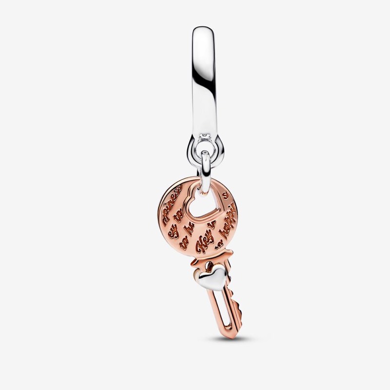 Charm colgante llave 