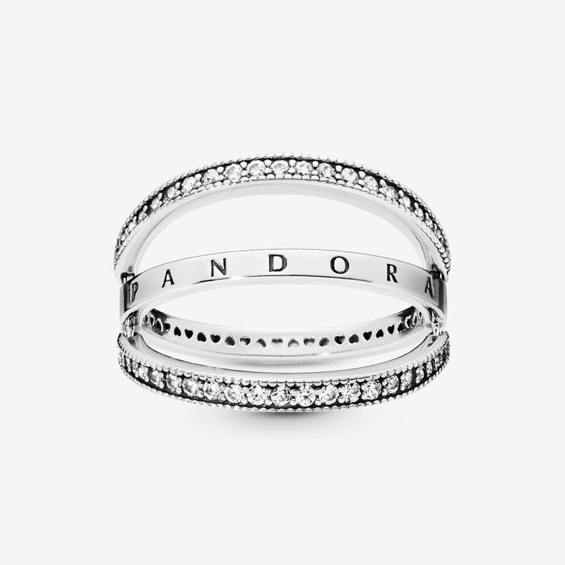 Anillo Pandora Plata ale 925 Pandora 5 y  7.5