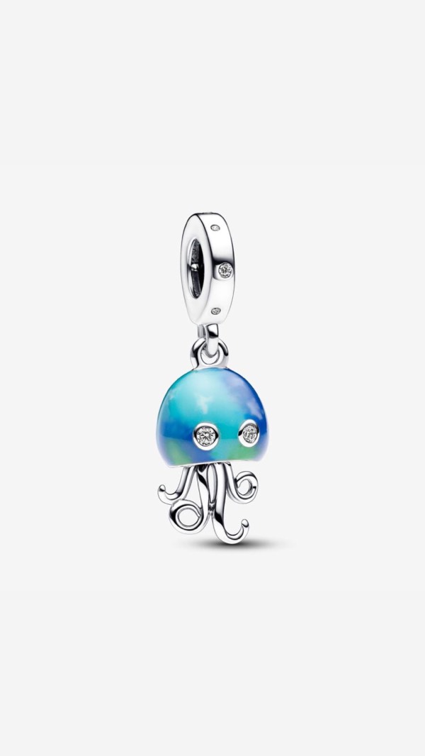 Charm colgante medusa 🪼 que cambia de color 