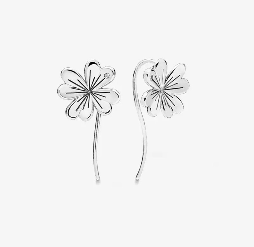 Aretes Pandora plata 925