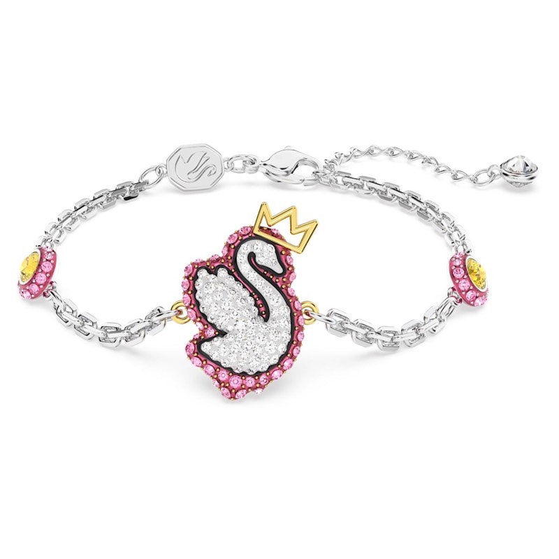 Pulsera pop swan swarovski 