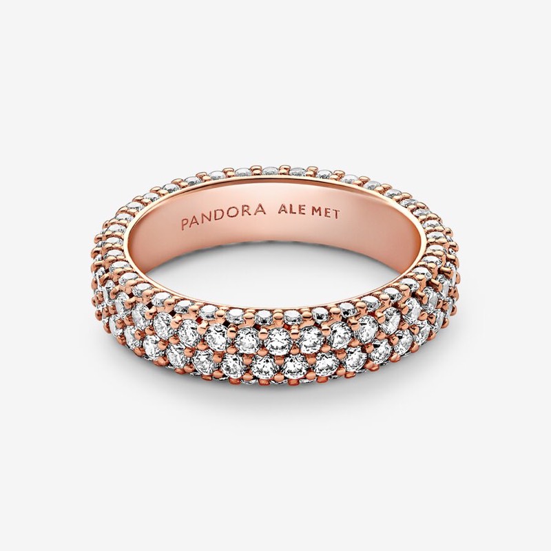 Anillo Pandora rose gold 