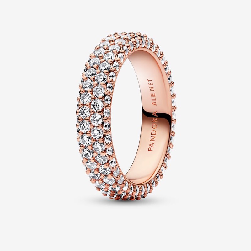 Anillo Pandora rose gold 