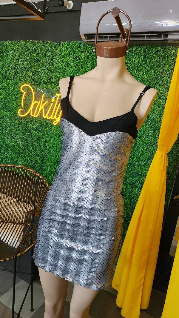 Vestido con lentejuelas