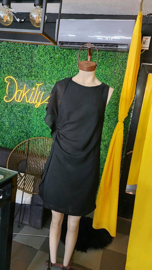 Vestido con vuelo
